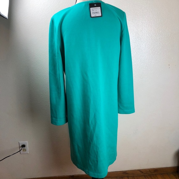 St. John Jade Knit Jacket Wool Cardigan Sz:12 - Picture 2 of 8